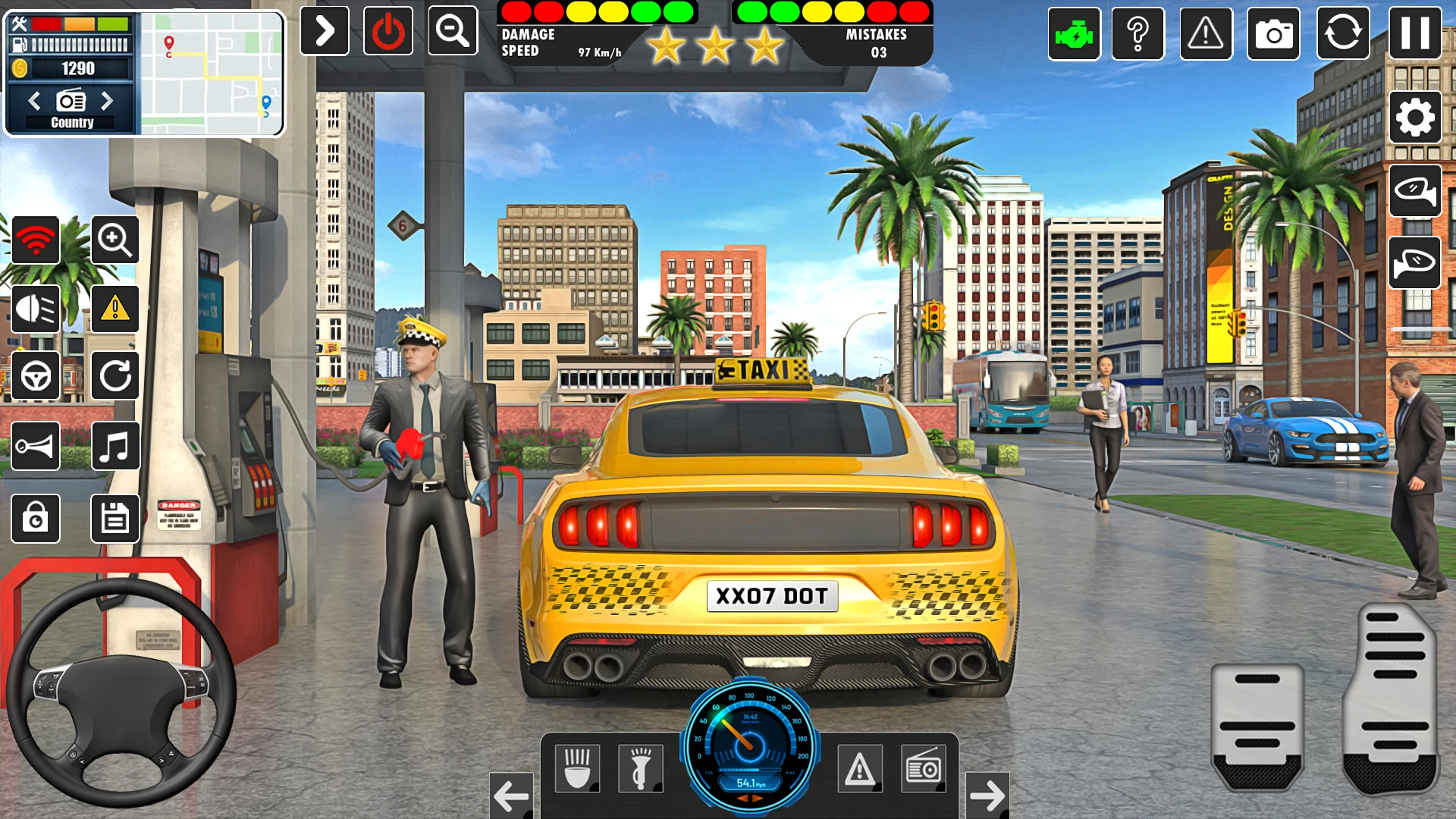 Taxi Simulator 3D: Taxi Games screenshot