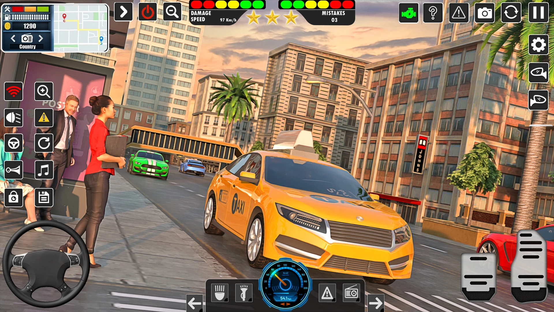 Taxi Simulator 3D: Taxi Games screenshot